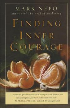 Hardcover Finding Inner Courage [Large Print] Book