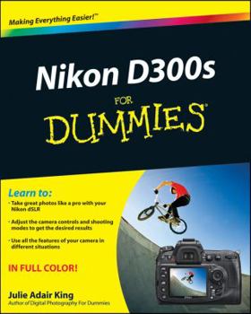Paperback Nikon D300s for Dummies Book