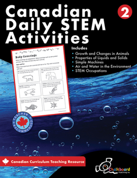 Paperback Canadian Daily Stem Activities Grade 2 Book