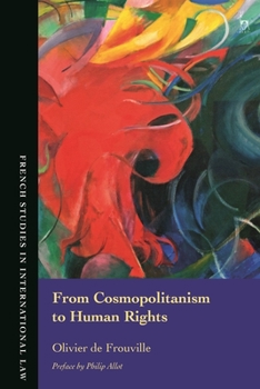 Paperback From Cosmopolitanism to Human Rights Book
