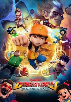 DVD Boboiboy: Elemental Heroes Book