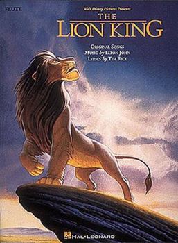 Paperback The Lion King - Flute Book