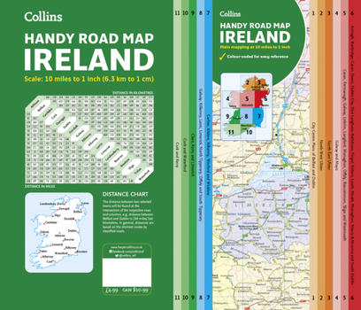 Map Collins Handy Road Map Ireland Book