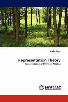 Paperback Representation Theory Book