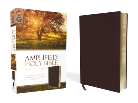 Bonded Leather Amplified Bible-Am: Captures the Full Meaning Behind the Original Greek and Hebrew Book