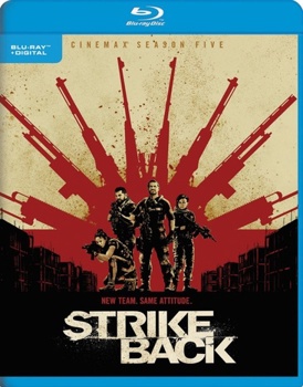 Blu-ray Strike Back: Cinemax Season Five Book