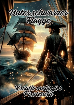 Unter schwarzer Flagge: Kreativ malen im Piratenstil (German Edition)