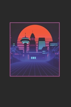 Vaporwave Aesthetic Fashion Paradise Retrowave: 120 Pages 6 'x 9' |Dot Graph Paper Journal Manuscript • Planner • Scratchbook • Diary