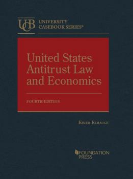 Hardcover United States Antitrust Law and Economics (University Casebook Series) Book