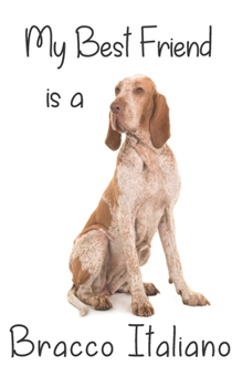 My best Friend is a Bracco Italiano: 8” x 5” Blank lined Journal Notebook 120 College Ruled Pages (Best Friends)