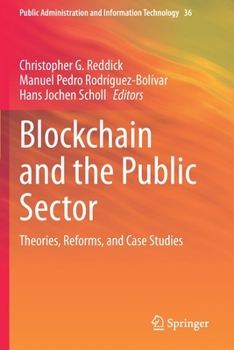 Paperback Blockchain and the Public Sector: Theories, Reforms, and Case Studies Book