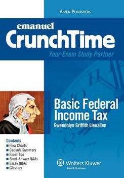 Paperback Emanuel Crunchtime: Basic Federal Income Tax Book
