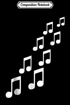 Composition Notebook: Music notes Journal/Notebook Blank Lined Ruled 6x9 100 Pages