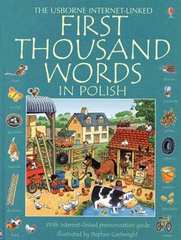 Hardcover First Thousand Words in Polish Book