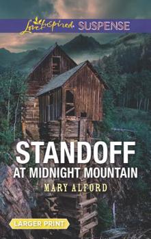 Mass Market Paperback Standoff at Midnight Mountain [Large Print] Book