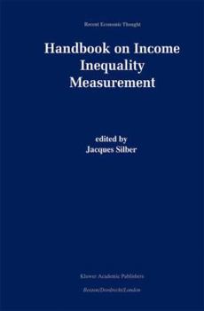 Paperback Handbook of Income Inequality Measurement Book
