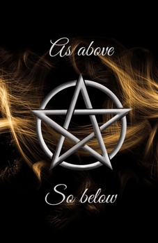 "As above, So below" A5 notebook / blank spell book