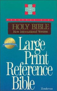 Imitation Leather Large Print Reference Bible-NIV-Personal Size [Large Print] Book