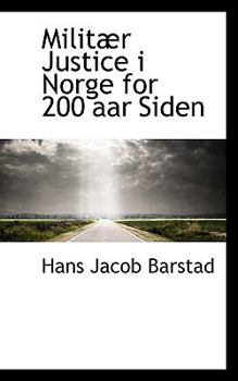 Paperback Militar Justice I Norge for 200 AAR Siden Book