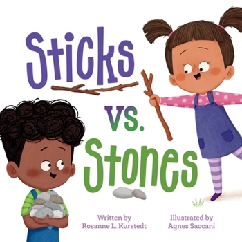 Board book Sticks vs. Stones Book