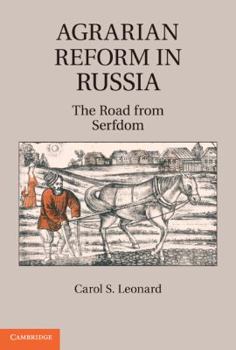 Hardcover Agrarian Reform in Russia Book