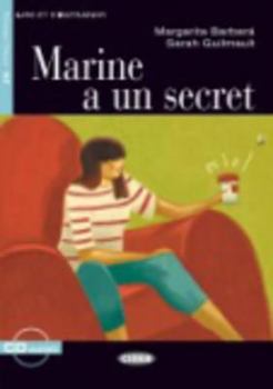 Paperback Marine A un Secret [With CD (Audio)] [French] Book