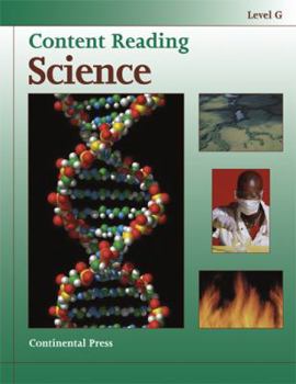 Paperback Science Workbook: Content Reading: Science, Level G - 7th Grade Book