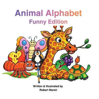 Paperback Animal Alphabet Funny Edition Book