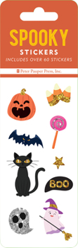 Paperback Spooky Sticker Set (Over 60 Stickers) Book