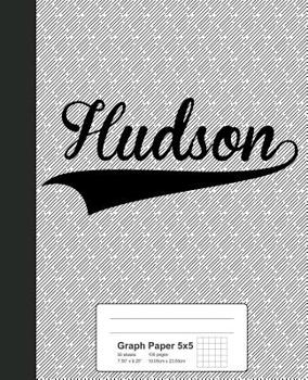 Paperback Graph Paper 5x5: HUDSON Notebook Book