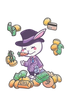 Funny Easter Bunny Notebook: Graph Paper 1cm Journal 6x9 - 120 Pages