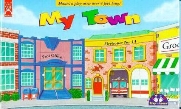 Hardcover My Town: Lift-A-Flap Book