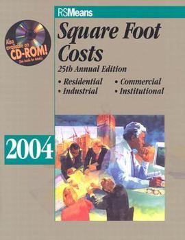 Paperback 2004 Square Foot Costs Book