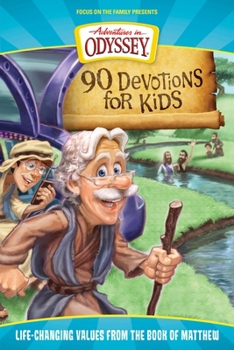 Paperback 90 Devotions for Kids in Matthew: Life-Changing Values from the Book of Matthew Book