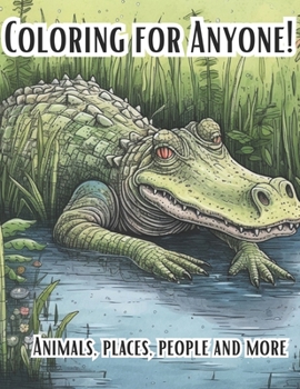 Paperback Coloring for Anyone! Book