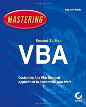 Paperback Mastering Microsoft VBA Book