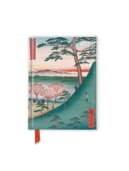 Misc. Utagawa Hiroshige: Meguro 2027 Luxury Pocket Diary Planner - Week to View Book