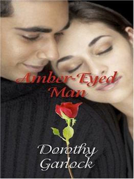 Hardcover Amber-Eyed Man [Large Print] Book