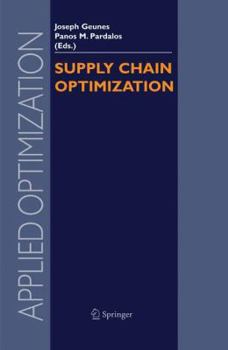 Hardcover Supply Chain Optimization Book