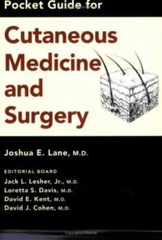 Paperback Pocket Guide for Cutaneous Medicine and Surgery Book
