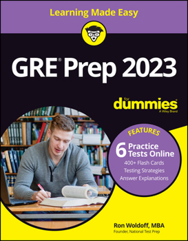 Paperback GRE Prep 2023 for Dummies with Online Practice Book