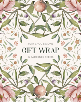 Misc. Supplies Ruth Chou Simons Gift Wrap: 12 Sheets of 18 X 24 Inch Wrapping Paper Book