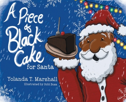 Hardcover A Piece of Black Cake for Santa Book