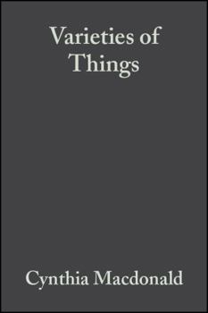 Paperback Varieties of Things: Foundations of Contemporary Metaphysics Book