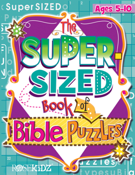 Paperback The Super-Sized Book of Bible Puzzles Book