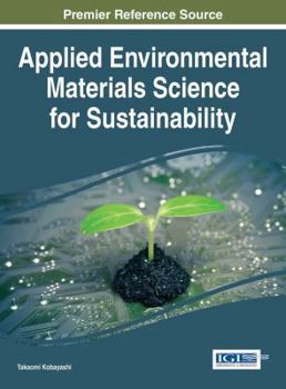 Hardcover Applied Environmental Materials Science for Sustainability Book