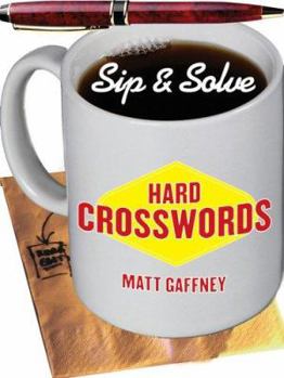 Paperback Hard Crosswords Book