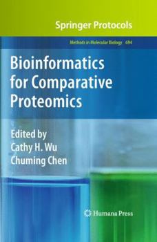 Hardcover Bioinformatics for Comparative Proteomics Book