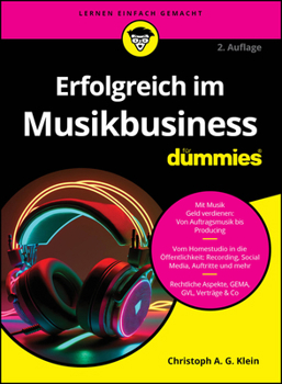 Paperback Erfolgreich im Musikbusiness für Dummies [German] Book