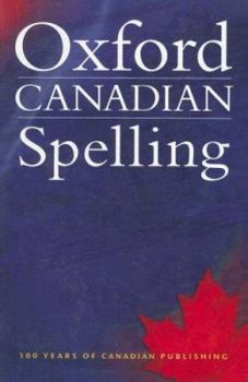 Paperback Oxford Canadian Spelling Book